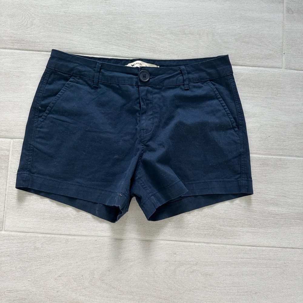 Herring Shorts Womens Size 6 navy blue dress shorts